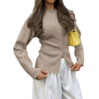 RAIKA™ – Contemporary Long Sleeve Cardigan