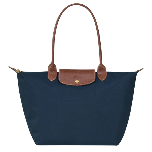 Longchamp - Large Le Pliage Tote, Navy