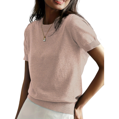 JENNY™ - Classic Round Neck Casual Top
